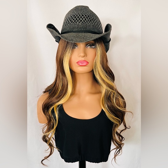 Gorgeous Toffee Blonde Premium Fiber Lace Front Wig for Daily Wear or Events - Picture 13 of 13